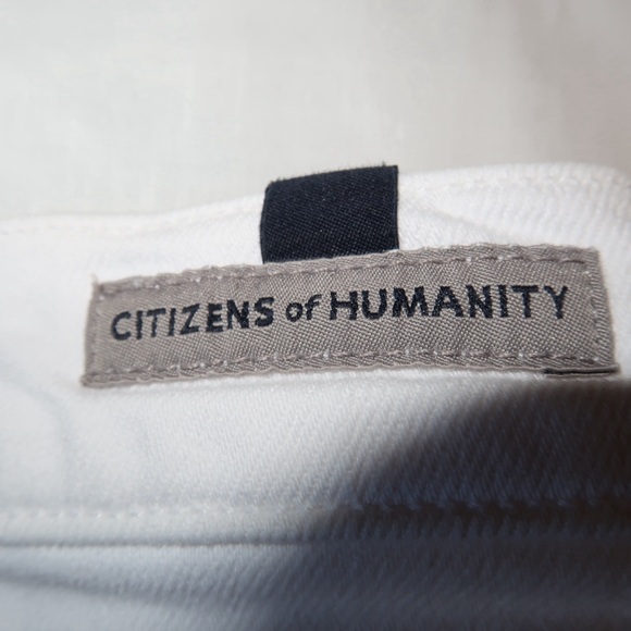 Citizens of Humanity Women’s Drew Fray High Rise Crop Flare Jeans - Picture 8 of 11